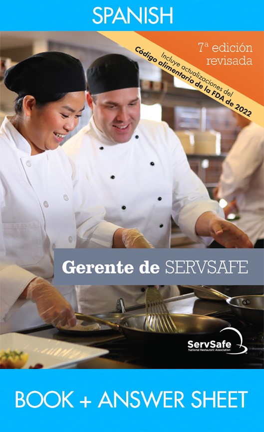 click to see details for ServSafe Manager Book & Exam 7th Ed Rev.: Spanish