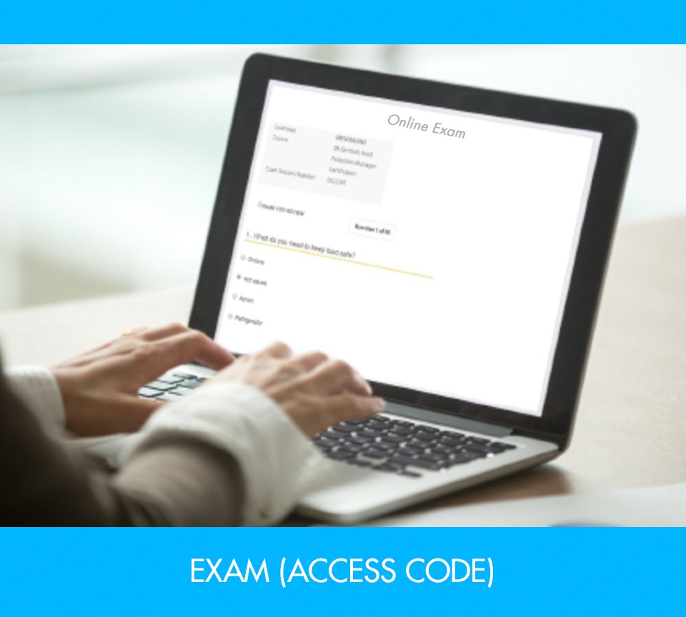 click to see details for ServSafe Manager Exam (Access Code)