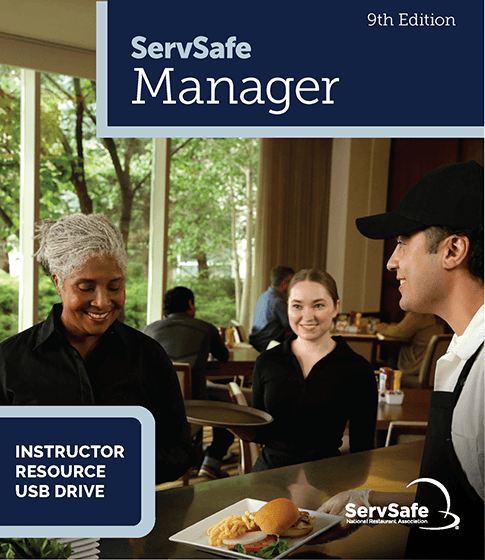 click to see details for ServSafe Manager Instructor Tools USB, 9th Ed.