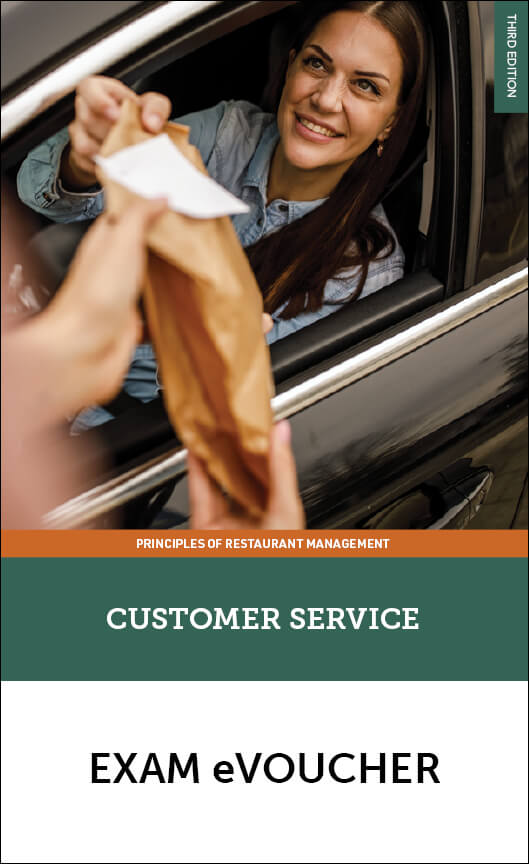 click to see details for Customer Service Exam eVoucher, 3E