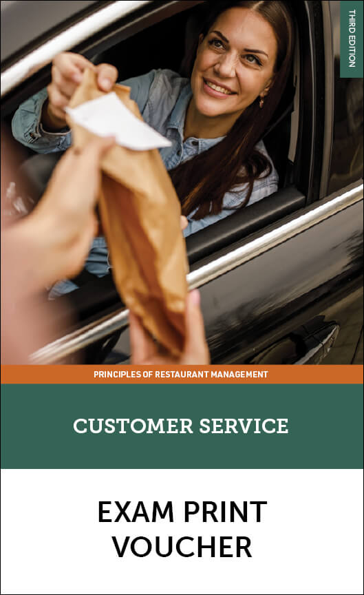 click to see details for Customer Service Exam Voucher Only, 3E