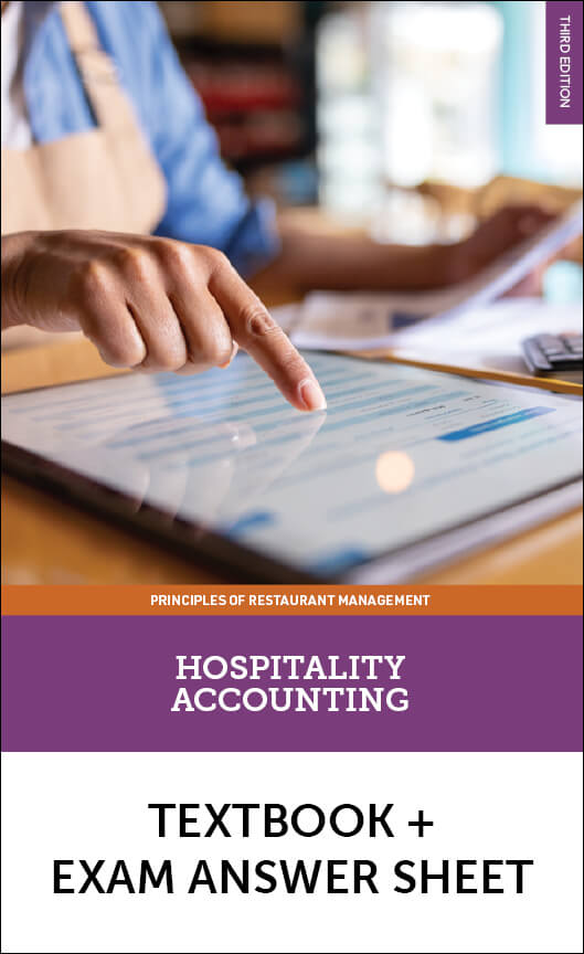 click to see details for Hospitality Accounting w/ Answer Sheet, 3E