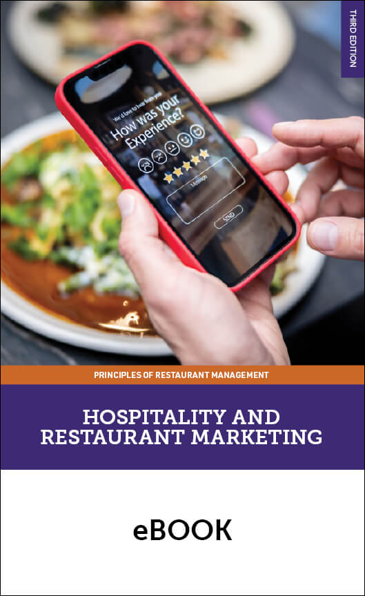 click to see details for Hosp & Restaurant Mrktg eBook, 3E