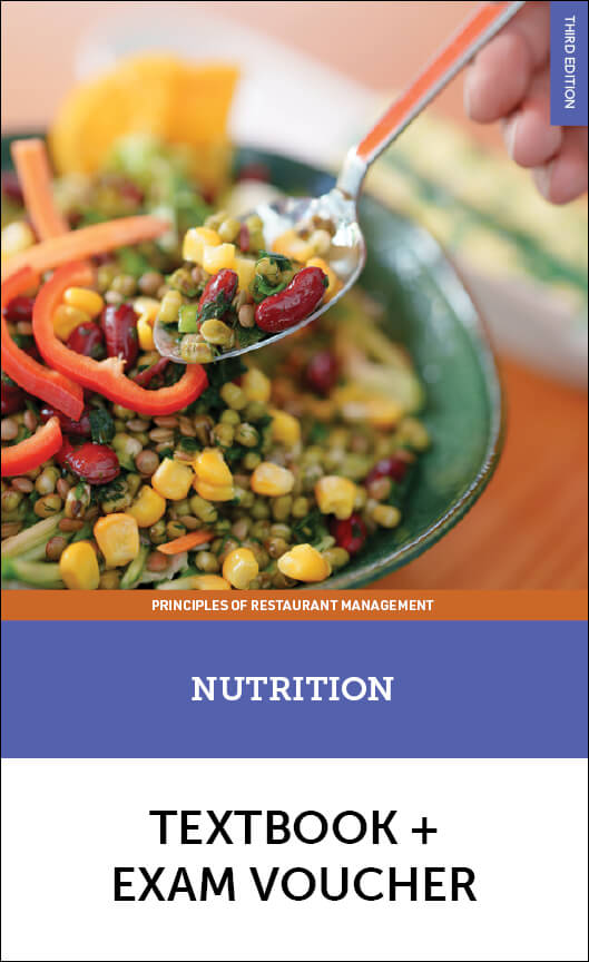 click to see details for Nutrition w/ Exam Voucher, 3E