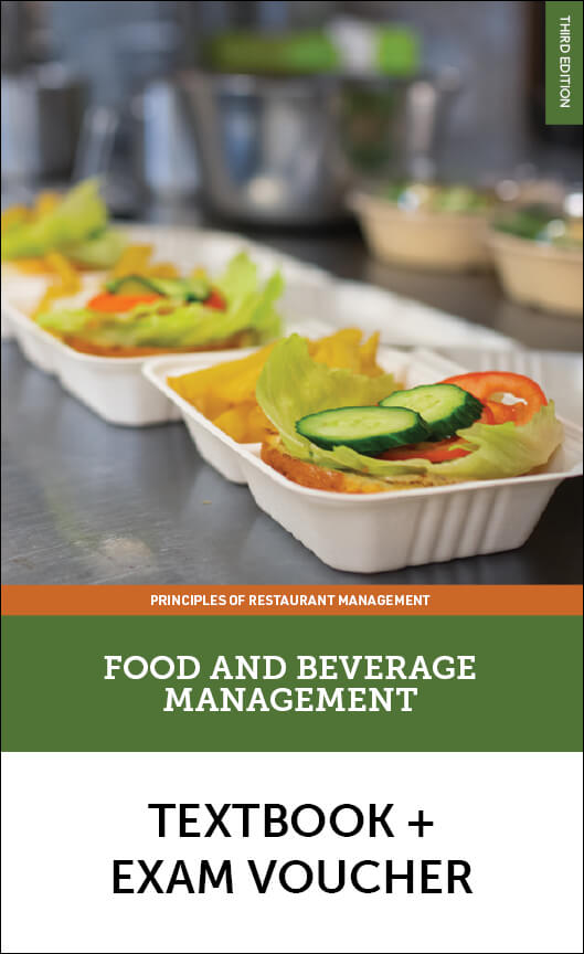 click to see details for Food & Beverage Management w/ Exam Voucher, 3E