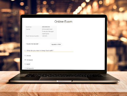 Servsafe® Canada Exam with Webcam Proctoring