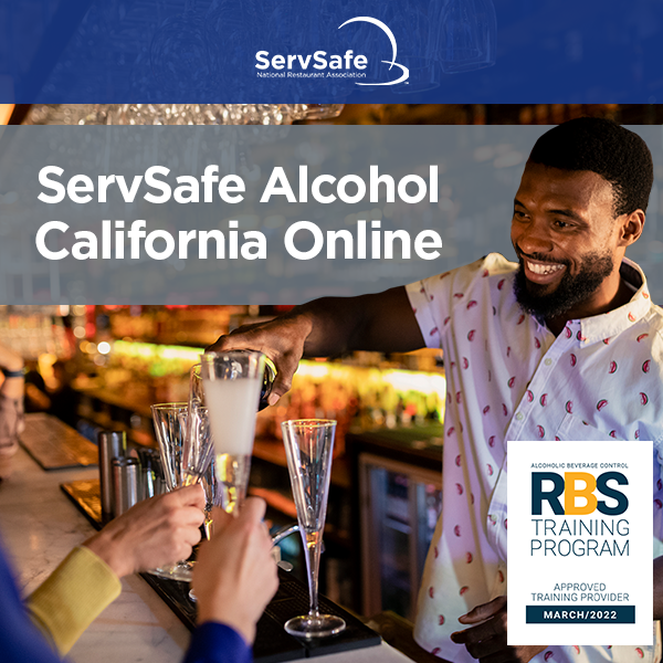 click to see details for ServSafe Alcohol California Spanish