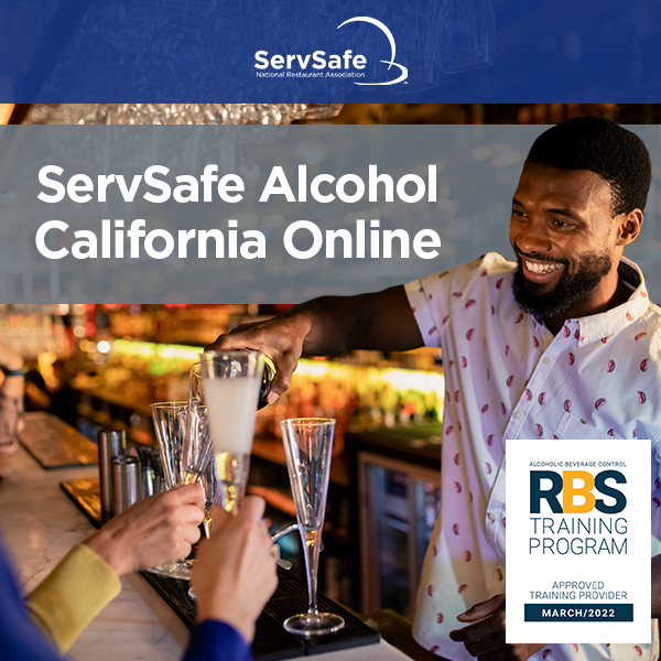 click to see details for ServSafe Alcohol California Online Course