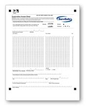 ServSafe International Exam Answer Sheet