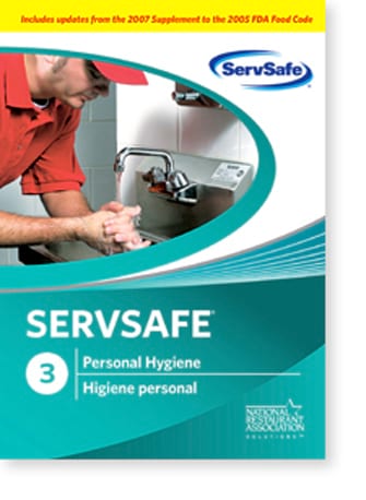 click to see details for ServSafe Personal Hygiene DVD - ISBN# 978-1-58280-253-4